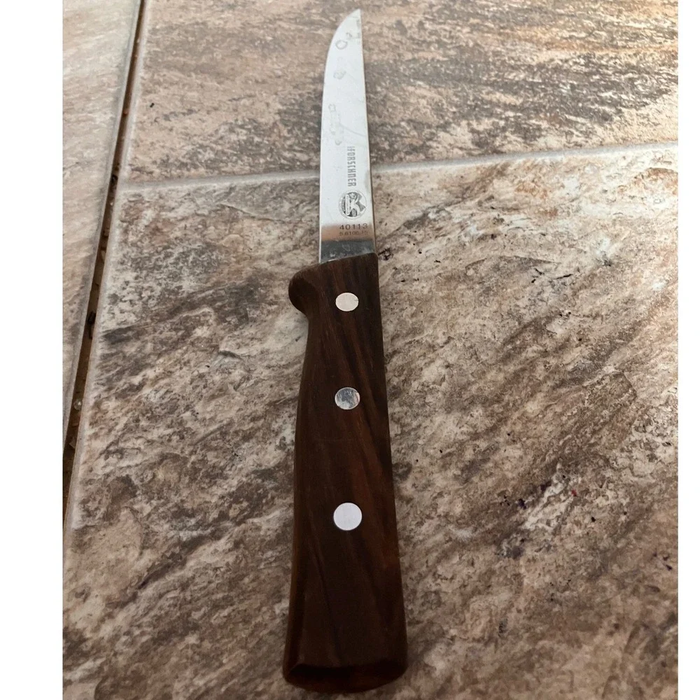 Victorinox Forschner 6 Inch Boning Knife Rosewood Handle 40113 5.6106.15 Swiss